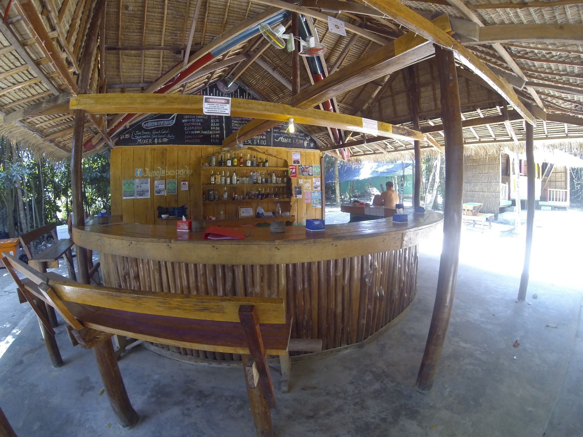Auberge de jeunesse Jungle Republic à Koh Rong Sanloem Extérieur photo